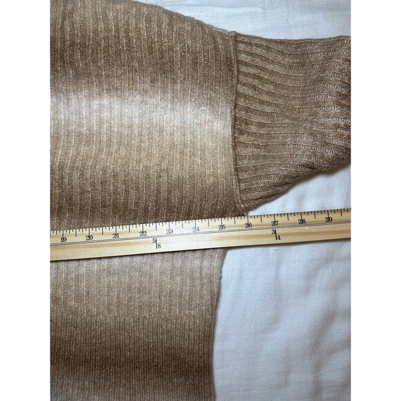 OFFLINE BY AERIE Ombre Brown Tan Crop Hoodie Pullover Sweater‎ MEDIUM NWT - Picture 10 of 10